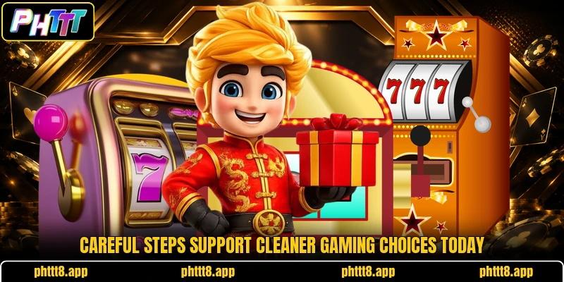 Careful steps support cleaner gaming choices today