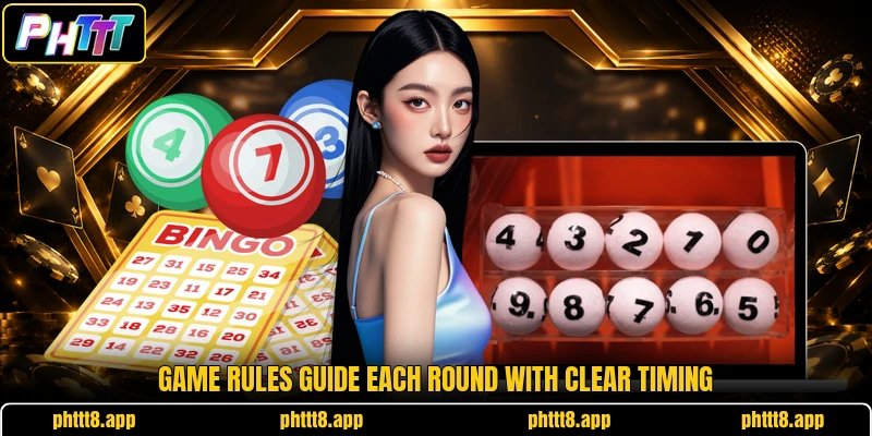 Game rules guide each round with clear timing Game rules guide each round with clear timing