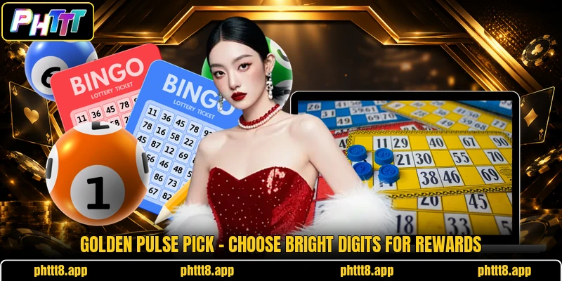 Golden Pulse Pick - Choose Bright Digits For Rewards