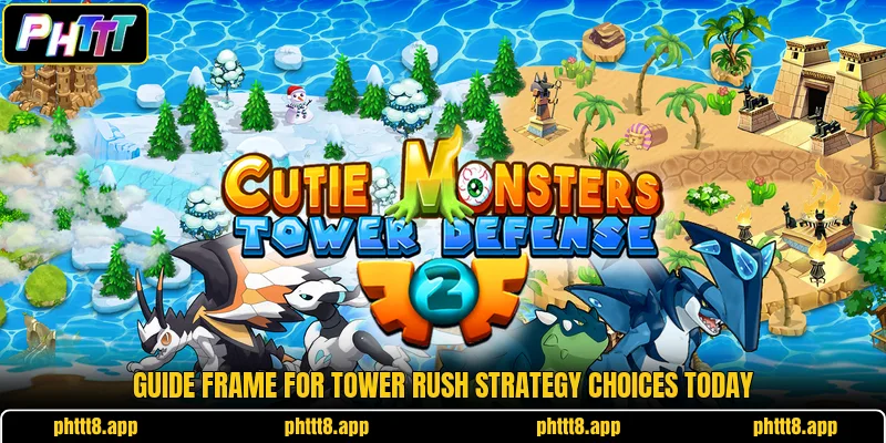 Guide frame for Tower Rush strategy choices today Guide frame for Tower Rush strategy choices today
