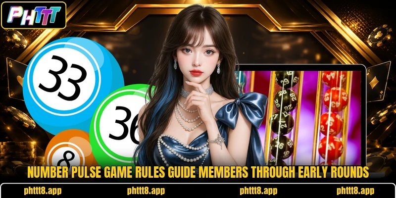 Number Pulse Game rules guide members through early rounds Number Pulse Game rules guide members through early rounds