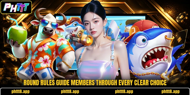 Round rules guide members through every clear choice Round rules guide members through every clear choice