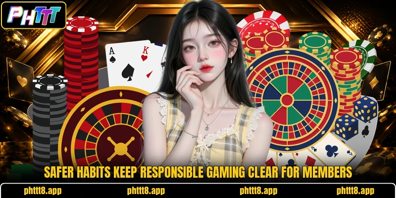 Safer habits keep responsible gaming clear for members