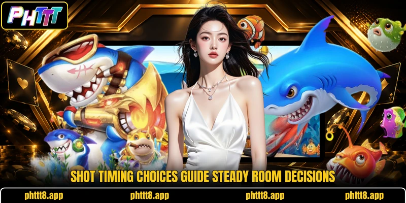Shot timing choices guide steady room decisions